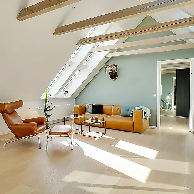 Gulv eik Wiking Select lakkert matt (klikk)