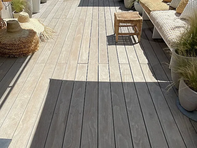 Terrasse Kebony Clear