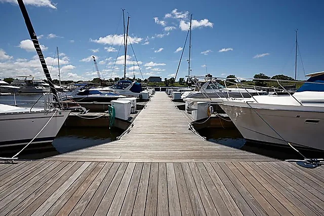 Bryggedekke Kebony Clear