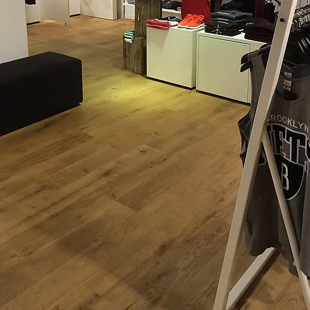 Gulv eik Wiking Country ubehandlet (klikk)