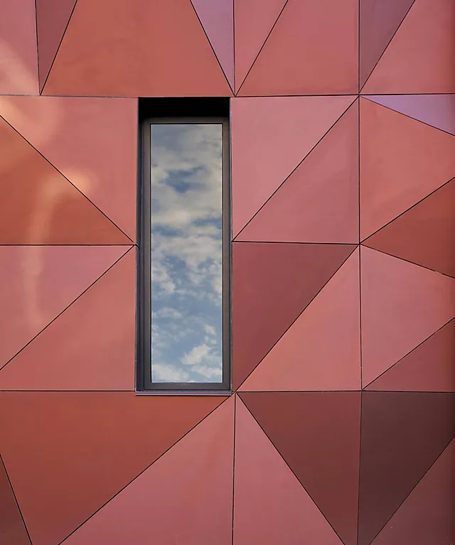 Fasade Trespa Meteon LM1055 diffuse EDF 1S persian copper