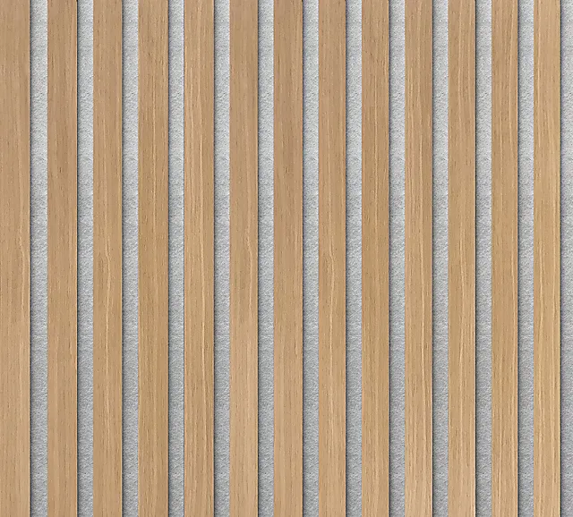 Spileplate Fibrotech Quanti lys eik (grå filt)