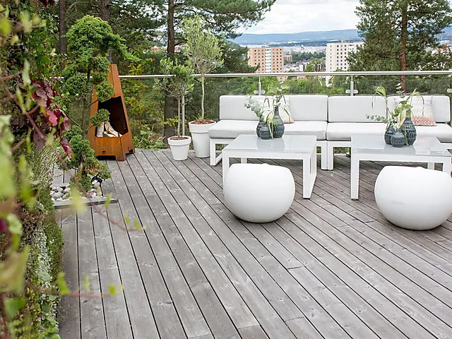 Terrasse Kebony Character