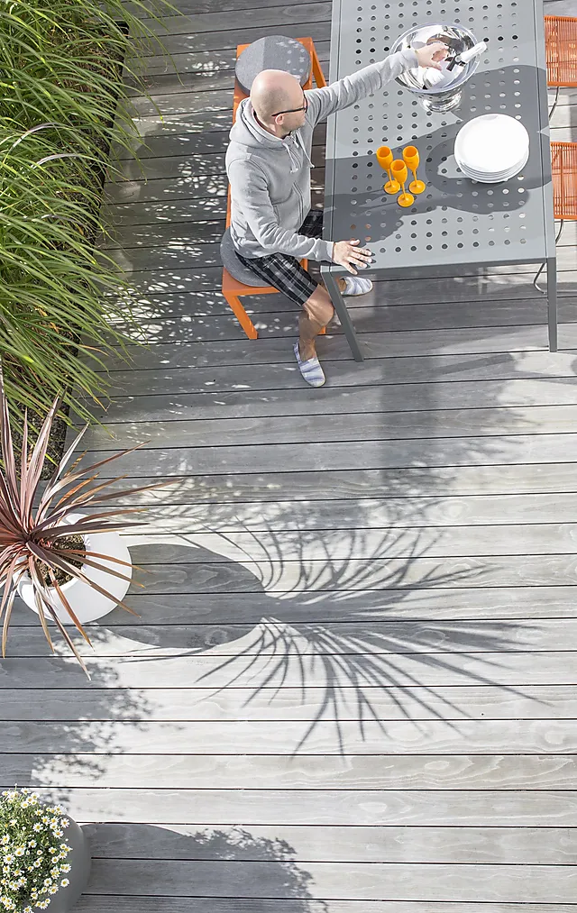 Terrasse Kebony Clear