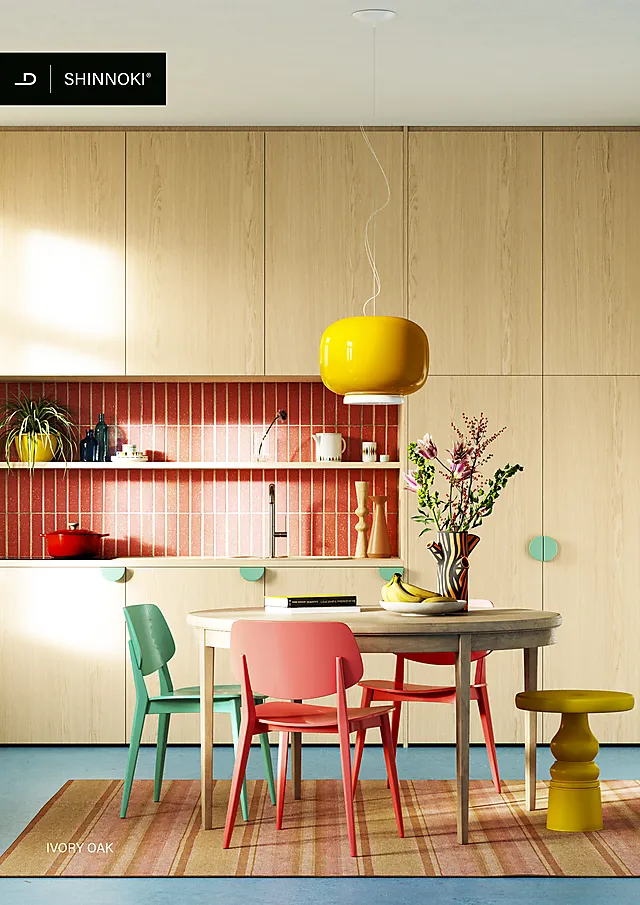 MDF finert eik Shinnoki Ivory Premium