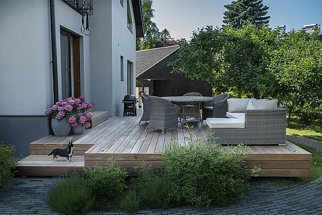 Terrasse termoask m/spor