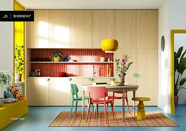 MDF finert eik Shinnoki Ivory Premium