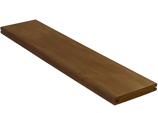 Terrasse furu Kebony Clear med spor